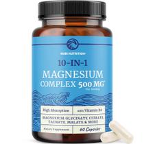 Suplemento Nobi Nutrition Complejo de Magnesio 500 mg 60 Tabletas