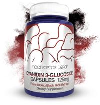 Suplemento Nootrópico Depot Cianidina 3-Glucosídeo - 125mg - 60 Cápsulas