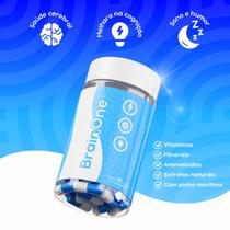 Suplemento Nootrópico para Foco e Energia com 11 Ativos 60 Cápsulas