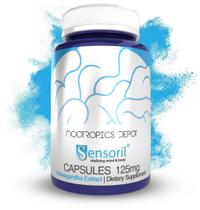 Suplemento Nootrópico Sensoril Ashwagandha 125mg - 180 Cápsulas