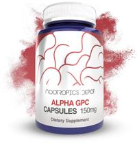 Suplemento Nootropics Depot Alpha GPC em cápsulas 150 mg 180 ct
