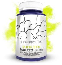 Suplemento Nootropics Depot Quercetina (comprimidos de 500 mg, 120 unidades)