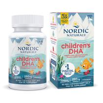 Suplemento Nordic Naturals Children's DHA 250mg de ômega-3