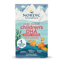 Suplemento Nordic Naturals DHA Gummies Zero Açúcar para Crianças