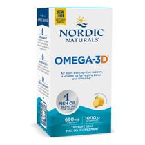 Suplemento Nordic Naturals Omega-3D 690mg + 1000UI de Vitamina D3
