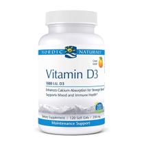 Suplemento Nordic Naturals Pro Vitamin D3 1000 UI - 120 Cápsulas