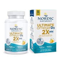 Suplemento Nordic Naturals Ultimate Omega 2X Mini D3 60 cápsulas gelatinosas Suplemento Nordic Naturals Ultimate Omega 2X Mini D3 60 cápsulas gelatinosas