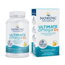 Suplemento Nordic Naturals Ultimate Omega-D3 - 120 Cápsulas Suplemento Nordic Naturals Ultimate Omega-D3 - 120 Cápsulas