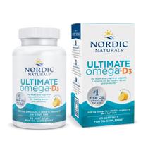 Suplemento Nordic Naturals Ultimate Omega-D3 60 cápsulas gelatinosas