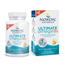 Suplemento Nordic Naturals Ultimate Omega-D3 90 Cápsulas Gelatinosas
