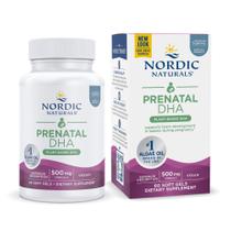 Suplemento Nordic Naturals Vegan Prenatal DHA 60 Cápsulas Gelatinosas