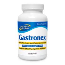 Suplemento NORTH AMERICAN HERB & SPICE Gastronex 90 cápsulas