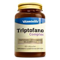 Suplemento Noturno Triptofano Complex 60 Cápsulas Vitamin Life