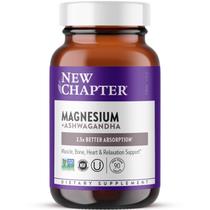 Suplemento Novo Capítulo Magnésio + Ashwagandha 325 mg 90 ct