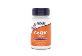 Suplemento NOW Foods CoQ10 (Coenzima Q10) 200mg - 90 Cápsulas