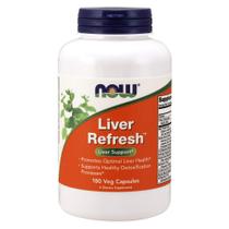 Suplemento Now Foods Liver Refresh Veg Caps - 180 Cápsulas