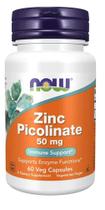 Suplemento NOW Foods Picolinato de Zinco 50mg - 120 Cápsulas