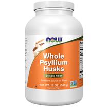 Suplemento NOW Foods Whole Psyllium Husks - 340g (Grânulos)