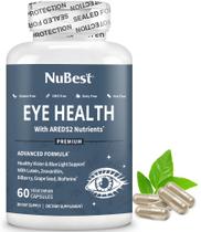 Suplemento NuBest AREDS 2 Vitaminas para os olhos Saúde ocular 60 cápsulas