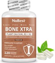 Suplemento NuBest Bone Xtra Vegan Bone Strength 120 cápsulas