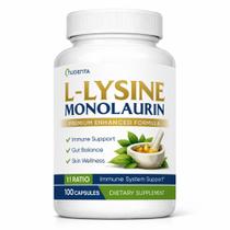 Suplemento NUDENTA L-Lisina Monolaurina 600 mg 100 cápsulas veganas Suplemento NUDENTA L-Lisina Monolaurina 600 mg 100 cápsulas veganas