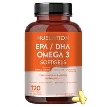 Suplemento NUELATION Óleo de peixe Omega 3 2000mg Heart Health