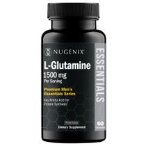 Suplemento Nugenix Essentials L-Glutamina 1500 mg 60 cápsulas
