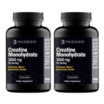Suplemento Nugenix Essentials Premium Creatina Monohidratada 3000 mg 300 cápsulas Suplemento Nugenix Essentials Premium Creatina Monohidratada 3000 mg 300 cápsulas