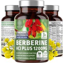 Suplemento Number One Nutrition N1N Premium Berberine 1200 mg