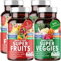 Suplemento Number One Nutrition N1N Premium - Super Frutas e Vegetais - 360 Cápsulas