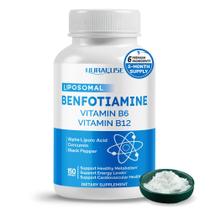 Suplemento NURAFUSE Benfotiamina lipossomal com vitamina B6, B12