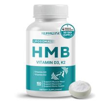 Suplemento NURAFUSE Lipossomal HMB com vitamina D3, K2 50 dias