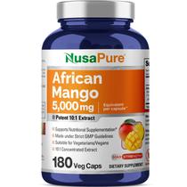 Suplemento Nusa Pure African Mango Extracto 5.000 mg 180 cápsulas