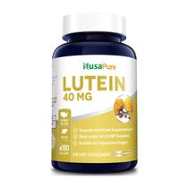 Suplemento Nusa Pure Lutein 40mg - 180 Cápsulas Vegetais