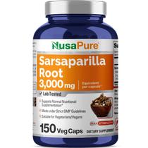 Suplemento Nusa Pure Salsaparrilha 3000mg - 150 Cápsulas Vegetais