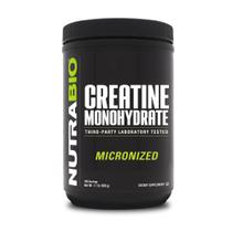 Suplemento NutraBio Creatina Monohidratada 500g Sem Sabor