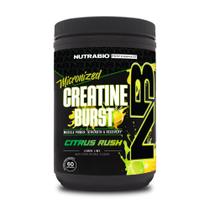 Suplemento NutraBio Creatine Burst Micronized 300g Citrus