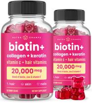 Suplemento NutraChamps Hair Skin & Nails Gummies 120 unidades
