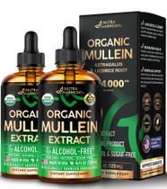 Suplemento Nutraharmony Mullein Drops com Alcaçuz - 2 Frascos de 60ml