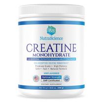 Suplemento NutraScience Creatina monohidratada em pó 300g