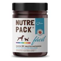 Suplemento Nutrepack Fácil CãesGato 30Tab Mastigáveis Syntec