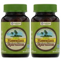 Suplemento Nutrex Pure Spirulina Hawaiana 500mg 200 Tabletas