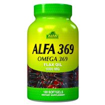 Suplemento nutricional Alfa Vitamins Alfa 3-6-9 1000mg 100ct Suplemento nutricional Alfa Vitamins Alfa 3-6-9 1000mg 100ct