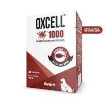 Suplemento Nutricional Avert Oxcell 30 Cápsulas para Cães e Gatos 1000mg