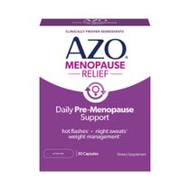 Suplemento nutricional AZO Daily PreMenopause Relief 30 Ct