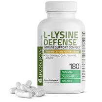 Suplemento nutricional Bronson L-Lysine Defense 1500 mg 180 cápsulas Suplemento nutricional Bronson L-Lysine Defense 1500 mg 180 cápsulas