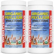 Suplemento Nutricional Casca de Psyllium Orgânico Yerba Prima 340g x2 Suplemento Nutricional Casca de Psyllium Orgânico Yerba Prima 340g x2