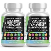 Suplemento Nutricional Clean Nutraceuticals GABA 750 mg 5HTP 200 mg 90 cápsulas x2