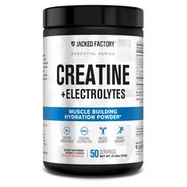 Suplemento Nutricional Creatina + Electrolitos de Jacked Factory 50 Porciones Suplemento Nutricional Creatina + Electrolitos de Jacked Factory 50 Porciones