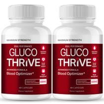 Suplemento Nutricional IDEAL PERFORMANCE Gluco Thrive - Pacote com 2 Frascos Suplemento Nutricional IDEAL PERFORMANCE Gluco Thrive - Pacote com 2 Frascos